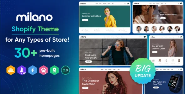 milano shopify theme nulled