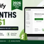 Official Shopify Free Trial Link 2026: Get 3 Months for $1 shopify-free-trial-3months