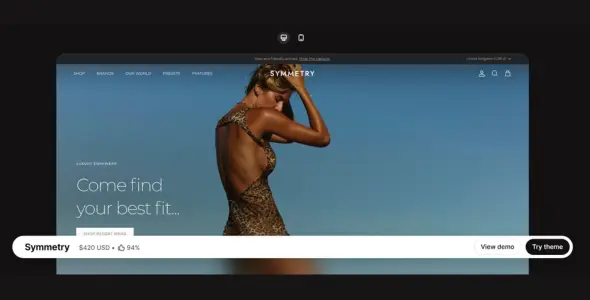 symmetry shopify theme nulled