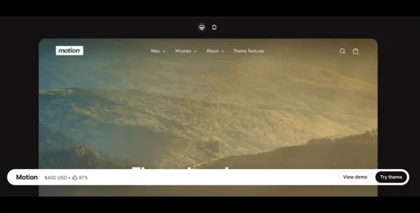 motion shopify theme free download