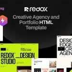 Redox HTML Template v1.0.5 Free Download Redox - Creative Agency Portfolio HTML Template nulled free download
