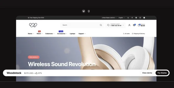 woodstock shopify theme free download