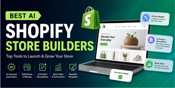 best AI Shopify store builders