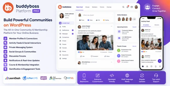 BuddyBoss Platform Pro nulled free download