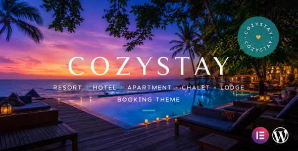 CozyStay Hotel Booking WordPress Theme nulled
