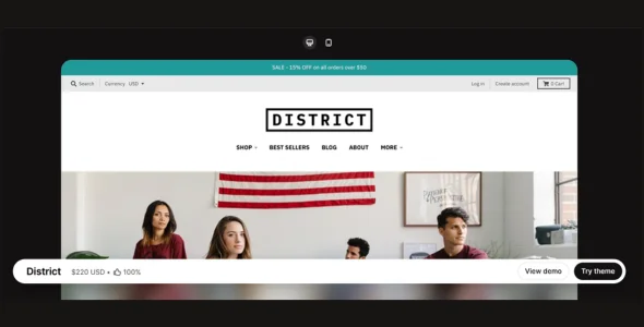 district shopify theme nulled