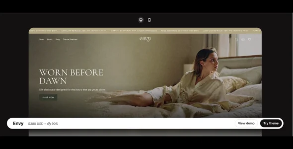 envy shopify theme nulled