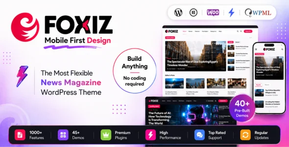 foxiz theme nulled free download
