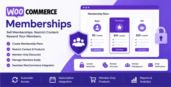 WooCommerce Memberships nulled